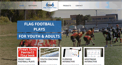 Desktop Screenshot of 6on6flagfootballplays.net